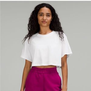 Lululemon All Yours Cropped T-Shirt size 4